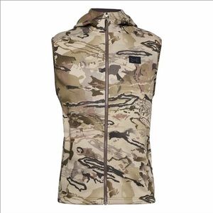 🔴SOLD🔴Under Armour Fleece Camo Sleeveless Hoodie